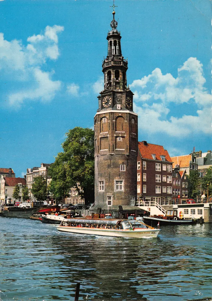 Amsterdam — Tour Montelbaan — Verlag Supercolor, Nr. 21 - Vorderseite