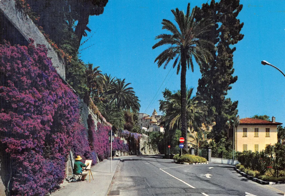 Bordighera — Die Römische Straße — Verlag Ferrara e Gribaudo, n° 85/XI 972 - Vorderseite