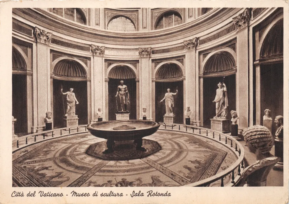 Sala Rotonda — Musée de sculpture — éditeur STATO DELLA CITTÀ DEL VATICANO - Recto