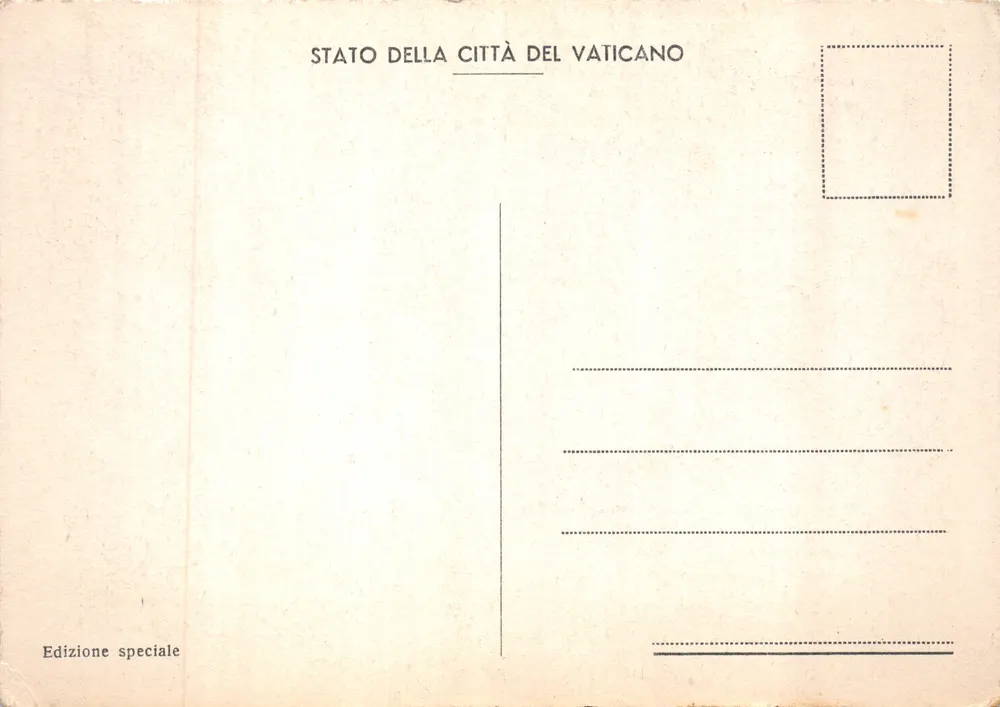 Sala Rotonda — Musée de sculpture — éditeur STATO DELLA CITTÀ DEL VATICANO - Verso