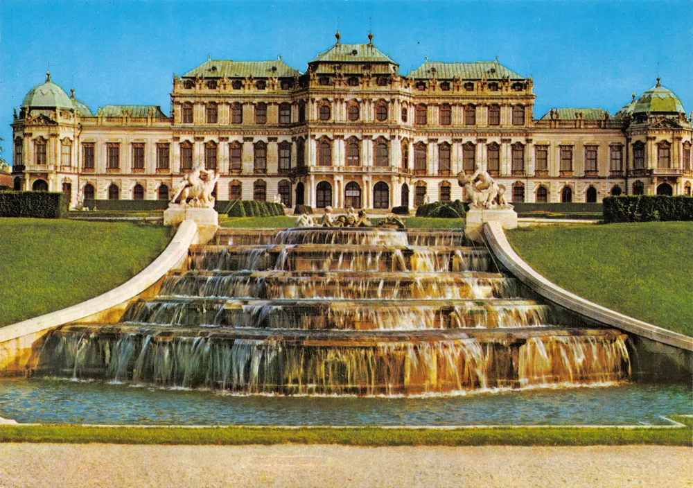 Belvedere - Schloss Belvedere — Verlag Hans H. Rau, Nr. R 229 - Vorderseite