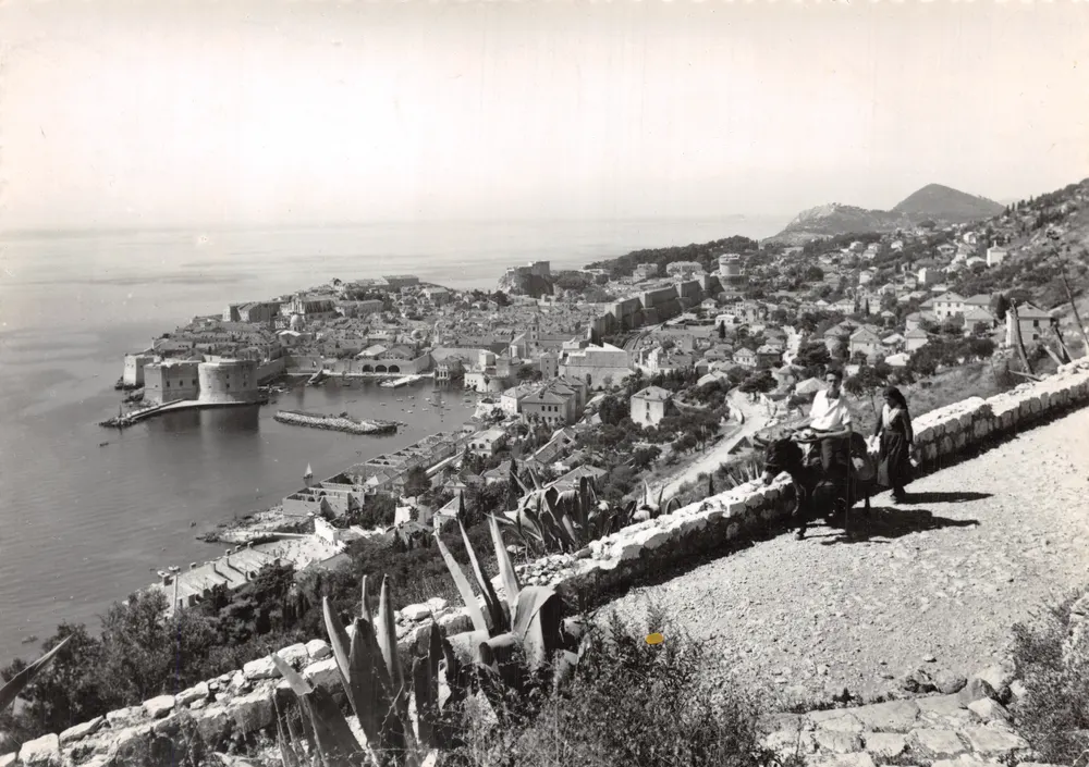 Dubrovnik — Panorama der « Bosanke » — Verleger 'Zadružne knjige' n°17 - Vorderseite