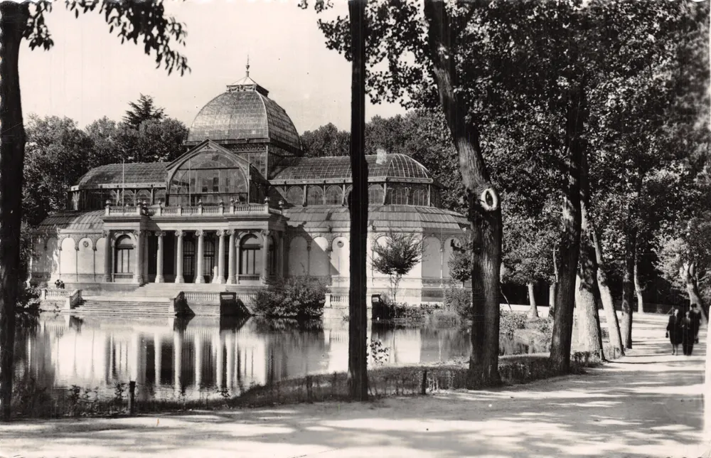 Madrid — Palast der Kristalle im Park Retiro — Editionen García Garraballa, Nr. 87 - Vorderseite