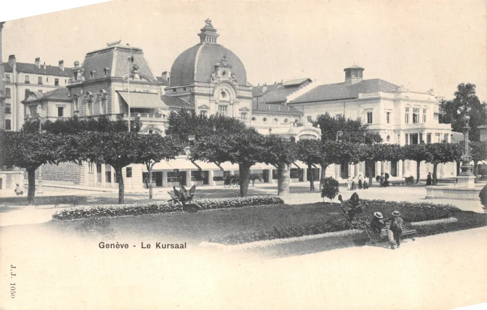 Genève - Le Kursaal — éditeur J.T. n° 1050 - 앞면