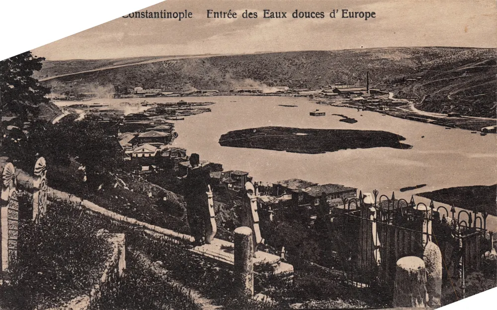 Konstantinopel — Eintritt der Süßwasser aus Europa — Verlag M.J. n°70 - Vorderseite