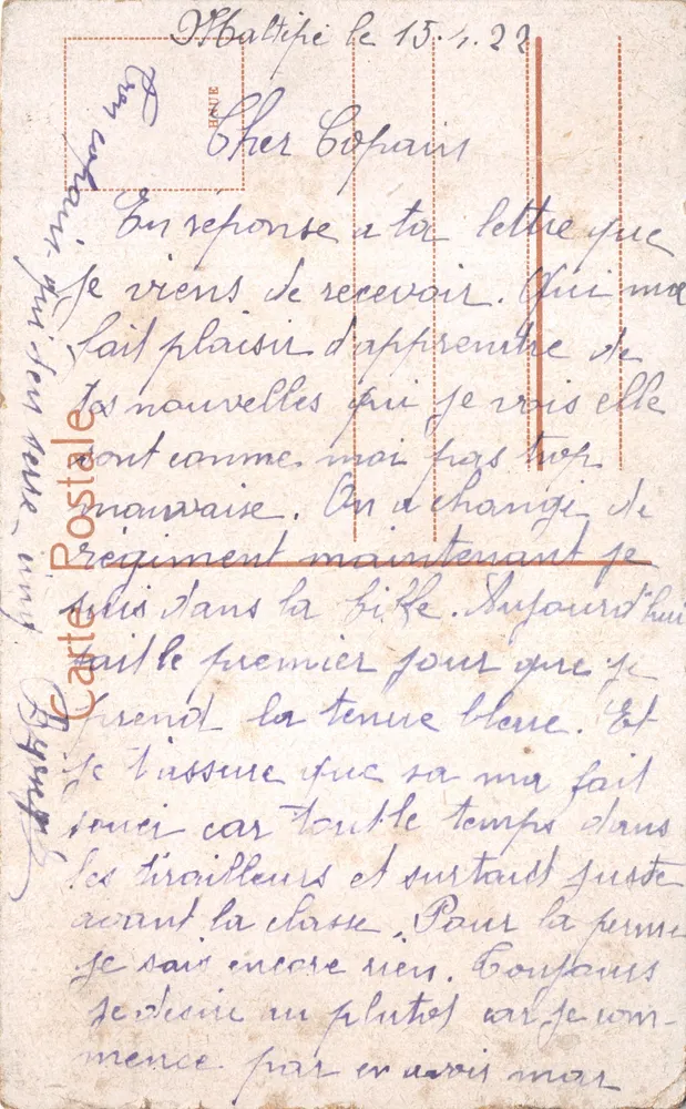 Konstantinopel. Bosporus — Ansicht der europäischen und asiatischen Schlösser. — Verlag MR, Nr. 8 - Rückseite
