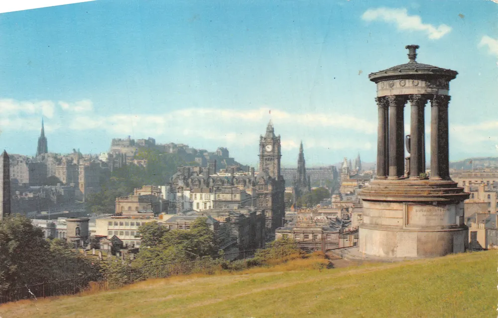 Ansicht der Stadt Edinburgh — Calton Hill — Verlag PT33118 - Vorderseite