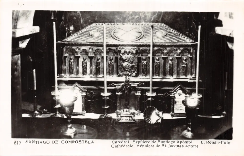 Santiago de Compostela — Grabmal des Apostels Jakobus — L. Roisin-Poto - Vorderseite