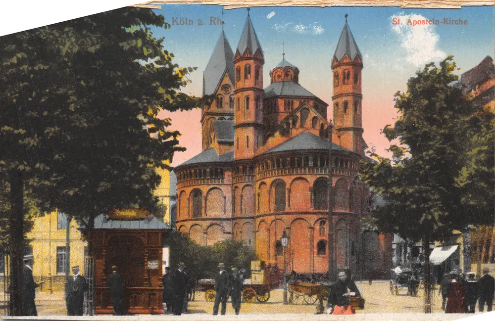 Köln a. Rh. — St. Aposteln-Kirche (éditeur non visible, n° de série 16) - Recto