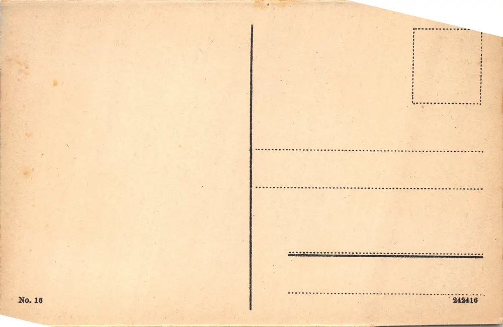 Köln a. Rh. — St. Aposteln-Kirche (éditeur non visible, n° de série 16) - Verso