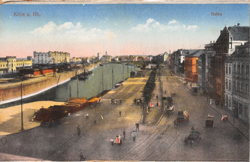 Köln a. Rh. — Hafen — Verlag nicht sichtbar, Seriennummer II.11 - Vorderseite