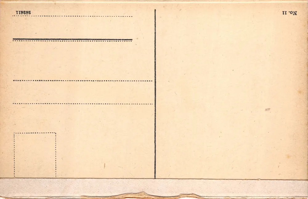 Köln a. Rh. — Hafen — Verlag nicht sichtbar, Seriennummer II.11 - Rückseite