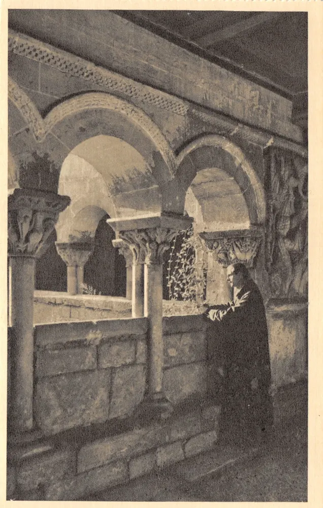 Innenraum der Abtei Santo Domingo de Silos — Innenwinkel — Verlag HAUSER Y MENET - MADRID - Vorderseite