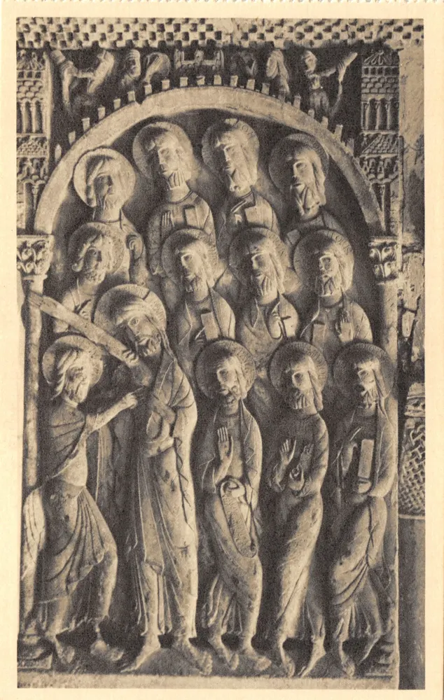 Der Zweifel des heiligen Thomas — Relief-Plastik — Verlag HAUSER Y MENET, Madrid - Vorderseite