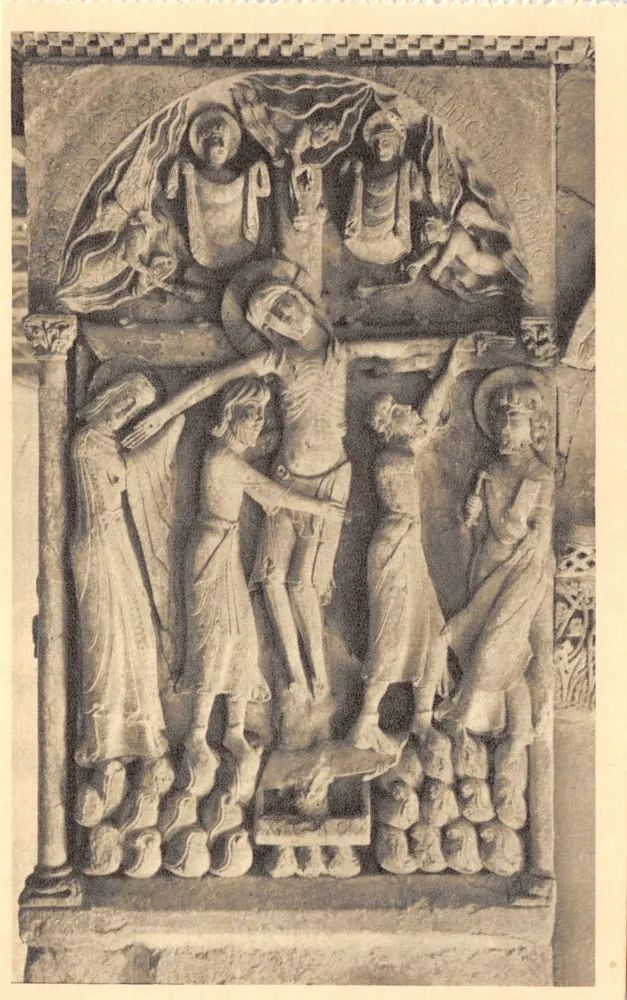 Sant Domingo de Silos — Totenstatue — Verlag HAUSER Y MENET-MADRID - Vorderseite
