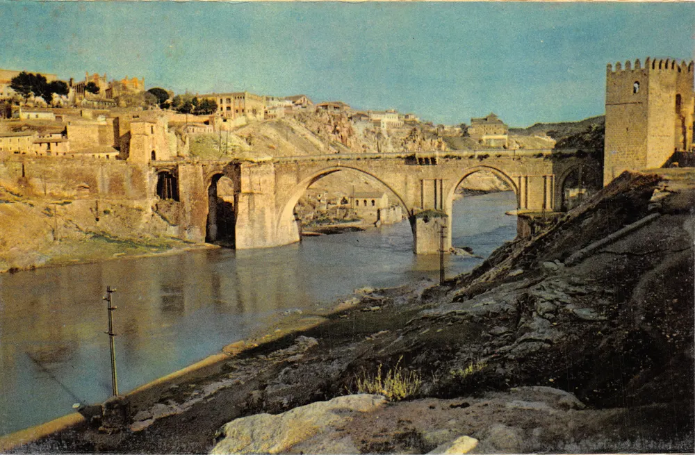 Toledo — Brücke von Saint-Martin — Verlag Iberia, n° A.103 - Vorderseite