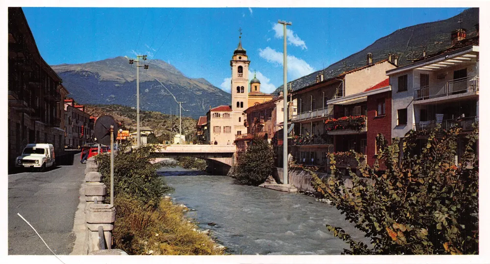 Ansicht von Lungo Dora Abegg — Brücke über den Bach, Verleger nicht sichtbar - Vorderseite