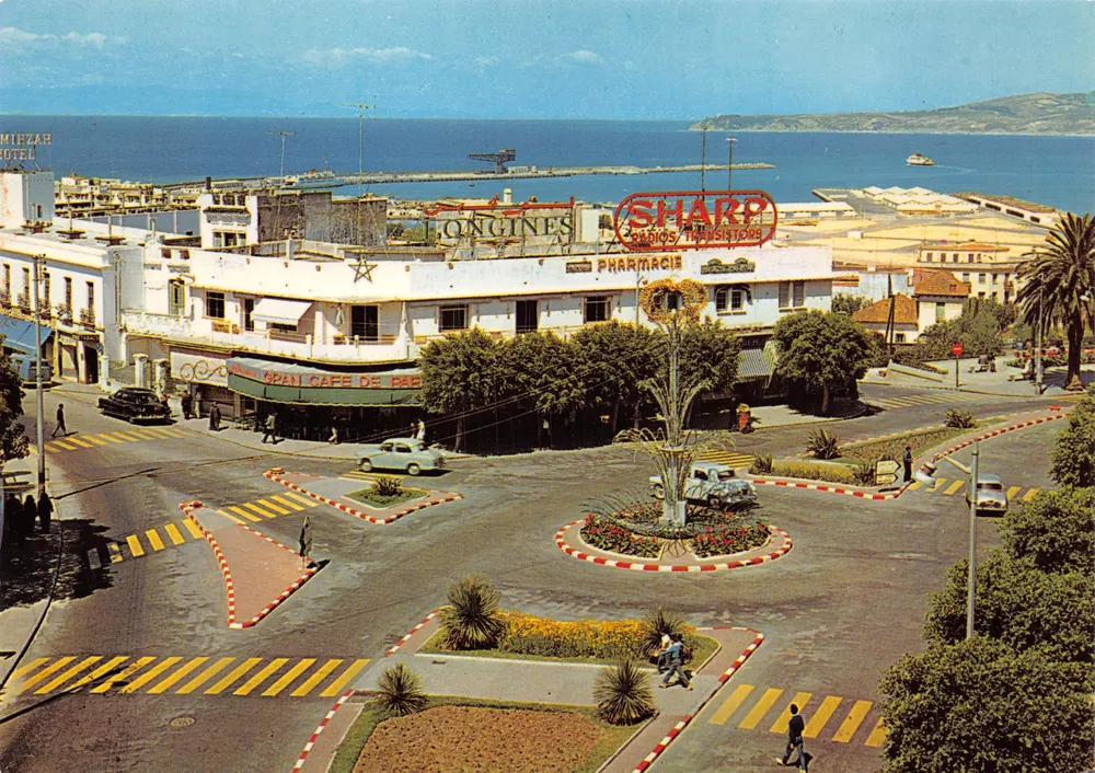 Vue sur la rade — Tangier — éditeur JEFF, n° 7057 B - Recto
