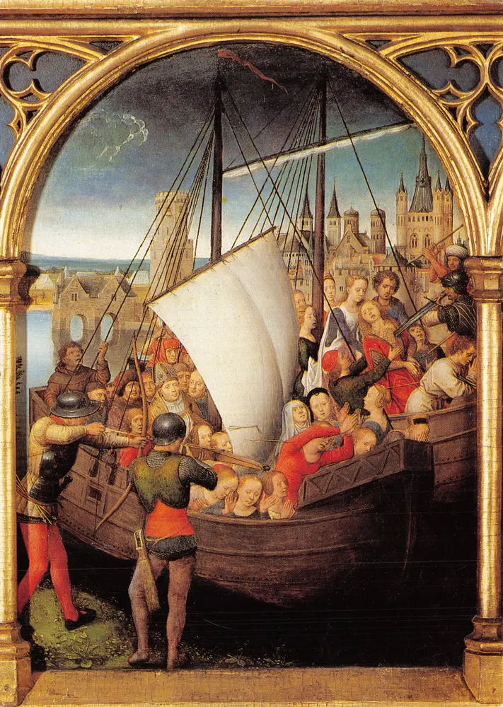 Sainte-Ursule — Martyrium in Köln — Verlag OCMW, Memlingmuseum - Brügge - Vorderseite