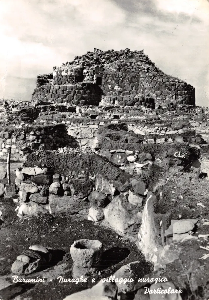 Barumini - Nuraghe und nuragisches Dorf - Besonderes Bild - Vorderseite
