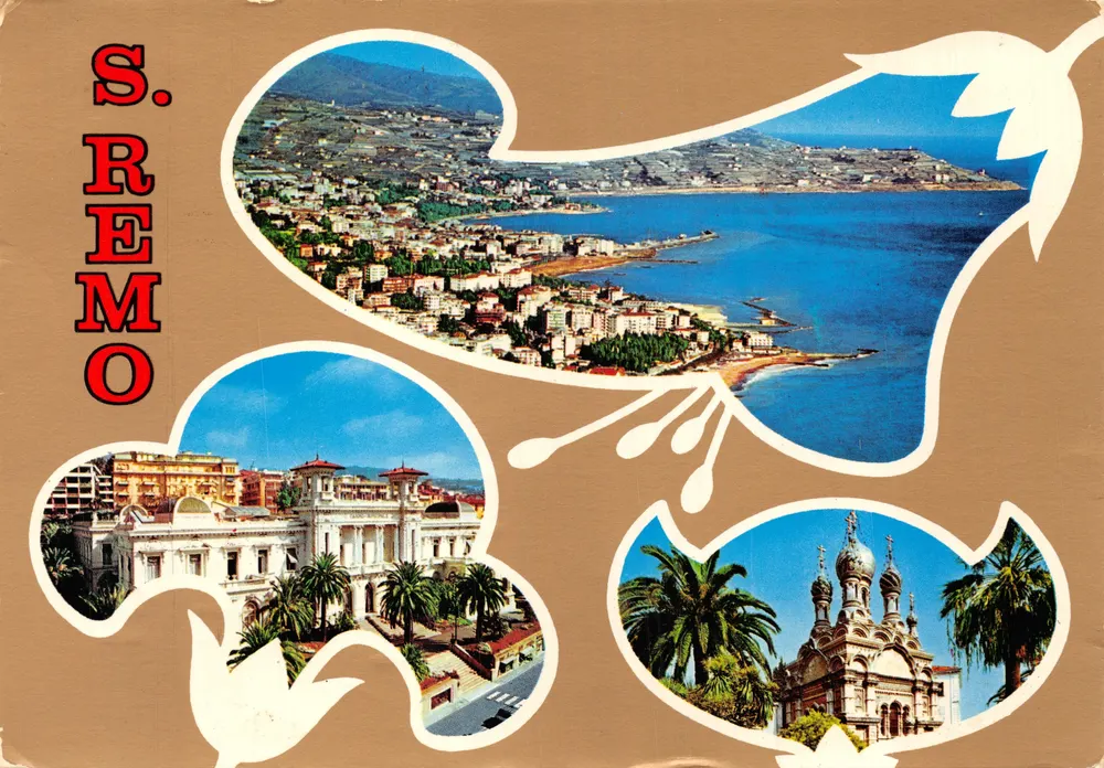 S. REMO — Panoramablick und Denkmäler — Verlag MILANO DEP - Vorderseite