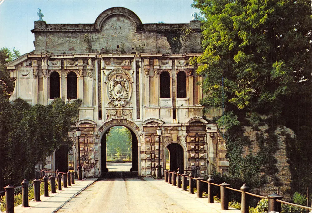 Parma — Entrée de la citadelle — éditeur BECABU, n° 108 - Recto