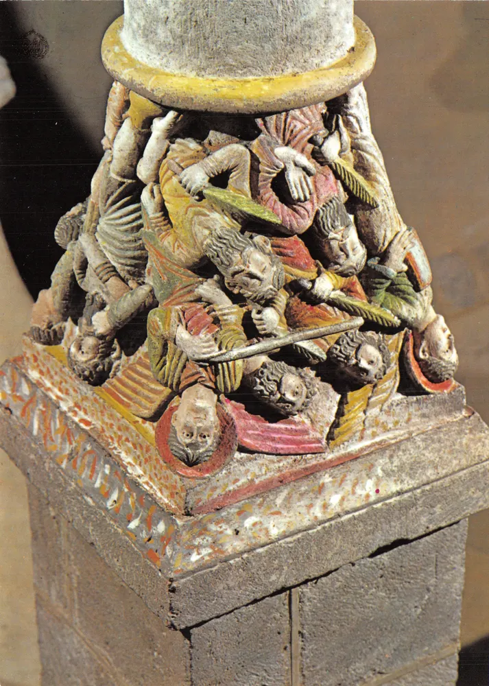 Saint-Nectaire — Kapitelle des Chors mit Szenen aus der Offenbarung — Sonderausgabe der Kirche - Vorderseite