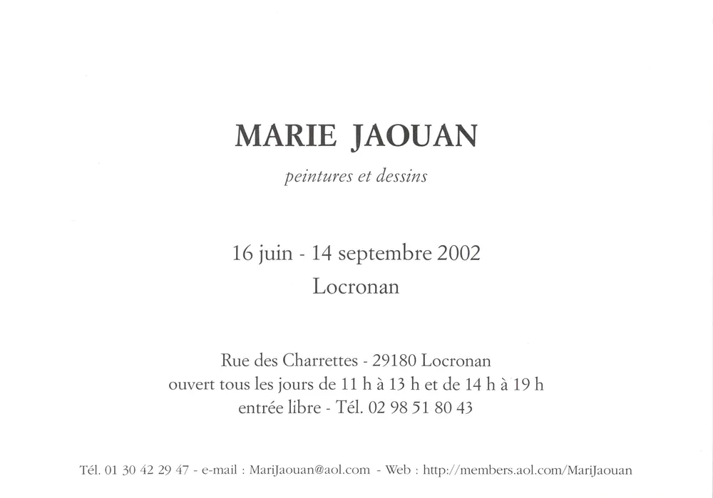 Fischerboot — Hafenszene — Verlag MARIE JAOUAN - Rückseite