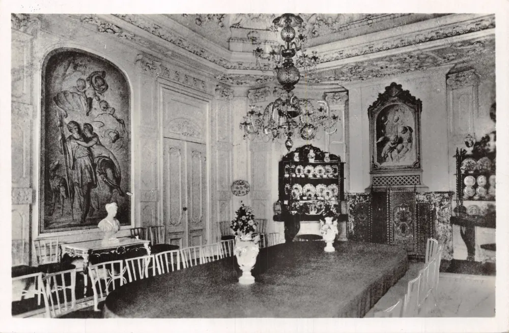 Huis ten Bosch — Salle à manger — éditeur Weenen & Snel - Recto