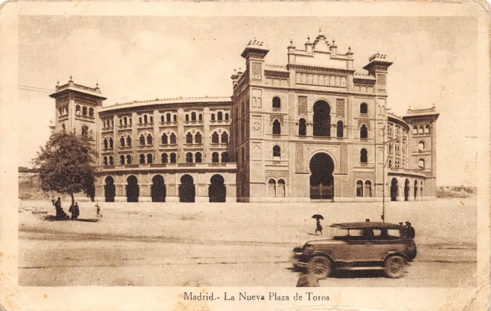 Madrid — Die Neue Plaza de Toros — Verlag nicht sichtbar - Vorderseite