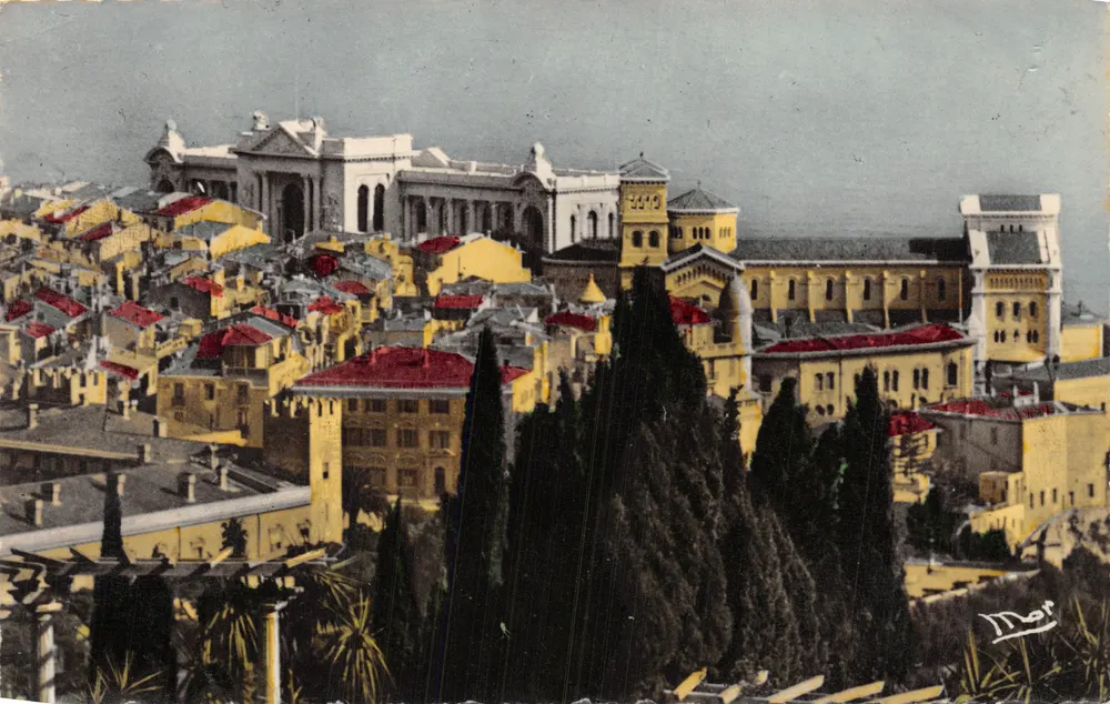 Vista de Mônaco — O Museu Oceanográfico — Edições de Mônaco - Frente