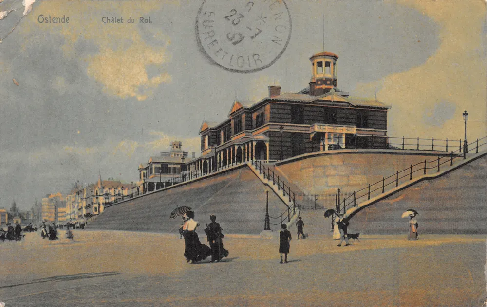 Ostende — Schloss des Königs — Imp. Porelaine, Serie 26 - Vorderseite
