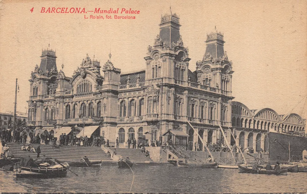 Barcelona — Mundial Palace — L. Roisin, fot. Barcelona - Vorderseite