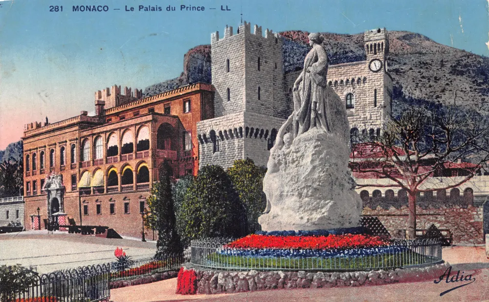 Monaco — Le Palais du Prince — éditeur Adia, n° 281 - Recto
