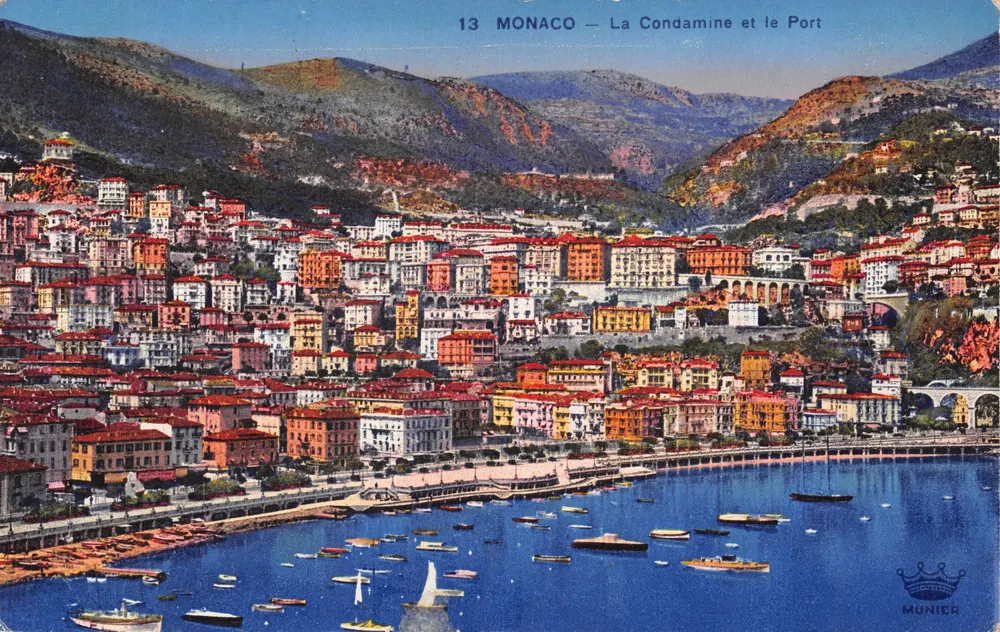 MONACO — La Condamine et le Port — Éditions d'Art Munier - Recto