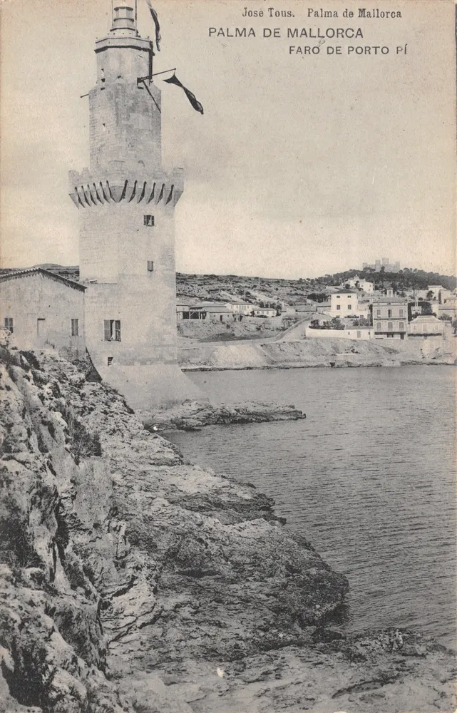 Leuchtturm von Porto Pi — Palma de Mallorca — Verlag José Tous - Vorderseite
