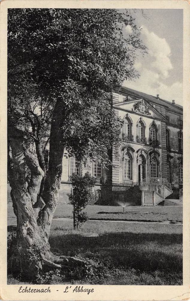 Echternach - L'Abbaye — éditeur Edition Marcel Gebbieu, n° 109 - आगे