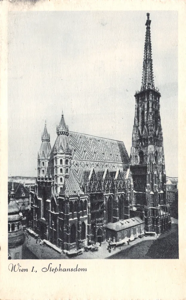 Wien I, Stephansdom — Verlag CHWALA'S DRUCK, WIEN VII - Vorderseite