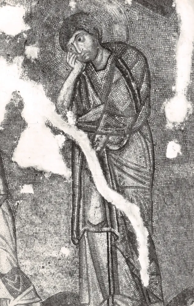 Mosaïque de saint Jean-Baptiste — éditeur : CHIO NEA MONI - Recto