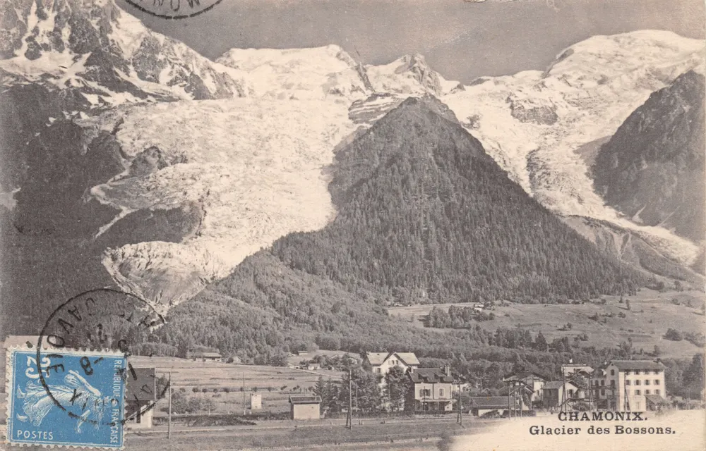 Chamonix — Glacier des Bossons — éditeur Chamonix - 正面