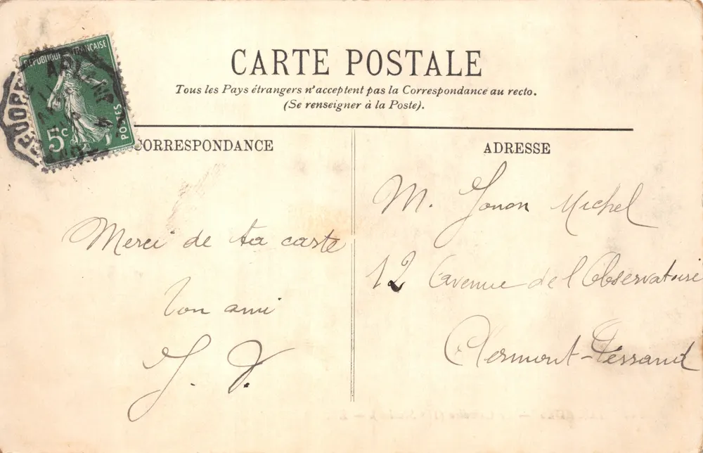 Lourdes — Le Calvaire (IVe Station) — LL. n° 242 - Verso
