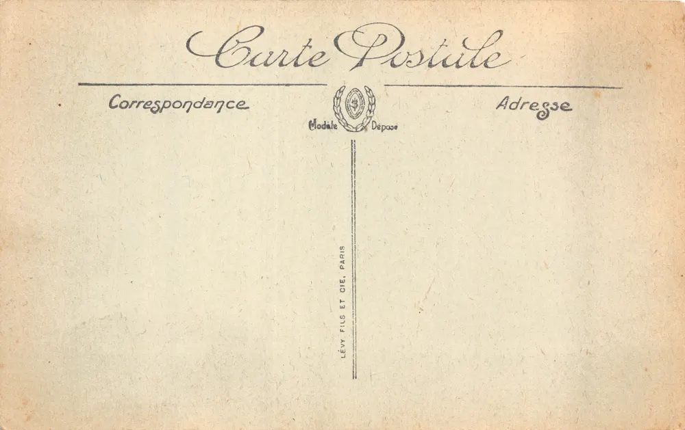 Laghet — La Chapelle du Cloître — éditeur Lévy Fils et Cie, Paris - 뒷면