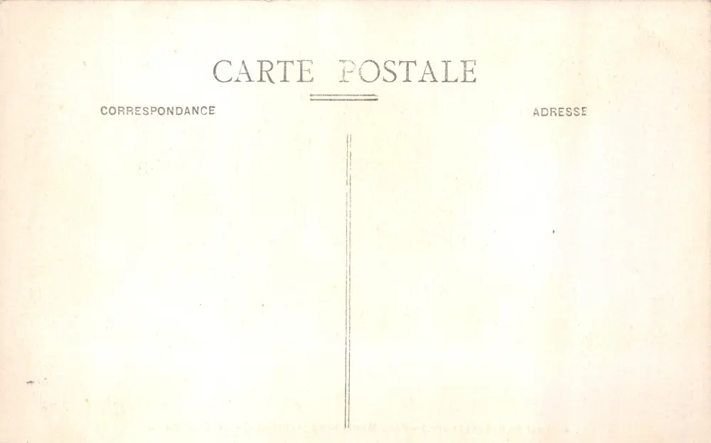 Parc Montsouris (Künstlerisch) — Rund um den See — Verlag PARIS - Rückseite
