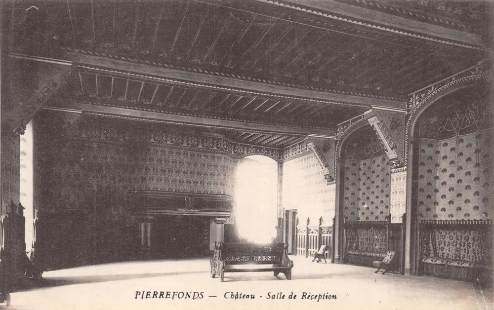 PierreFonds — Schloss - Empfangshalle — Simi-Bremer A. Breger frères, Paris - Vorderseite