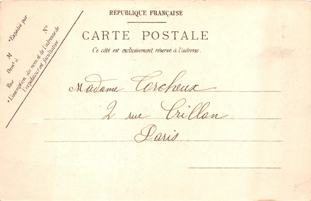 Boulogne-sur-Mer — Promenade des Prinzen Albert — Verlag A.C. 31 - Rückseite