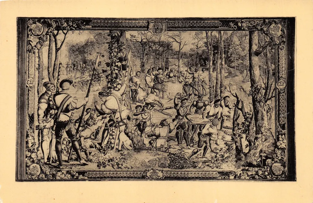 Jagd nach Maximilien — Jagdscene im Wald — Edition des Musées Nationaux - Vorderseite