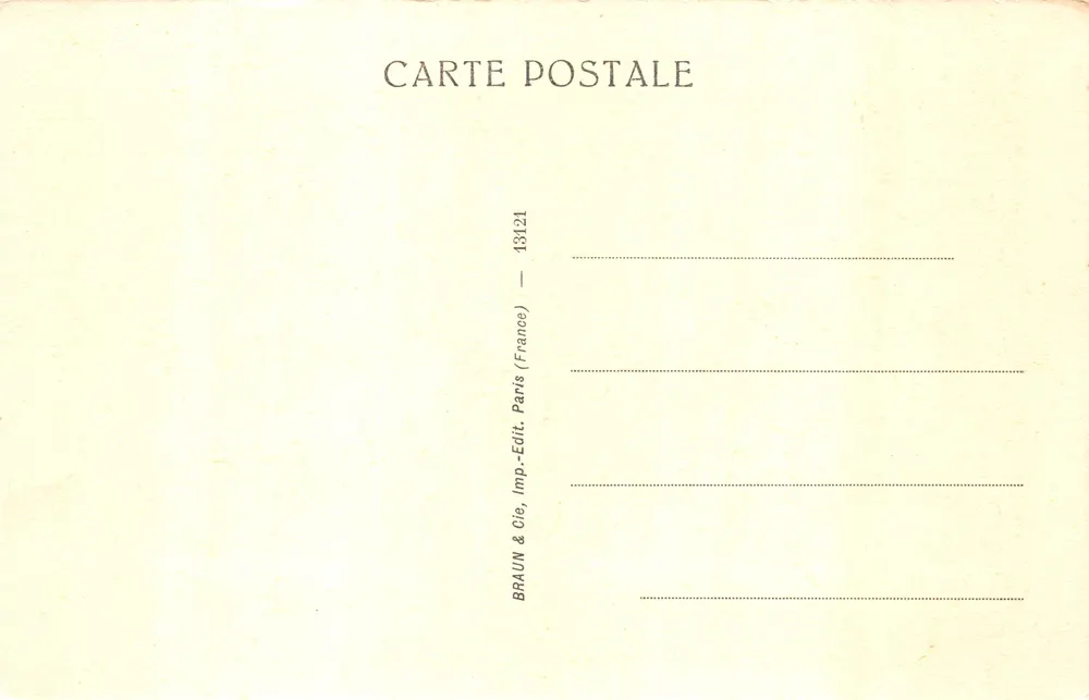 Porträt von Pierre Quthe — Musée du Louvre — F. Clouet — n° 127 A - Rückseite