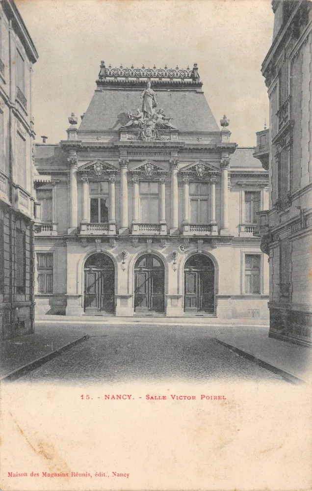 Nancy — Halle Victor Poirel — Maison des Magasins Réunis, Verlag Nancy - Vorderseite