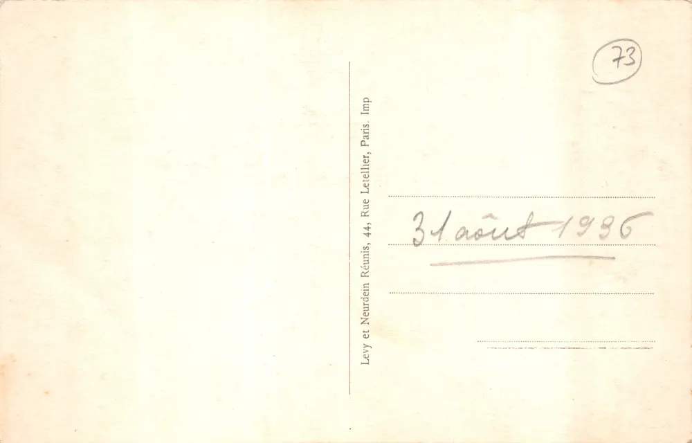 Lac du Bourget — Monument aux Morts — Bourdeau — éditeur LL - पीछे