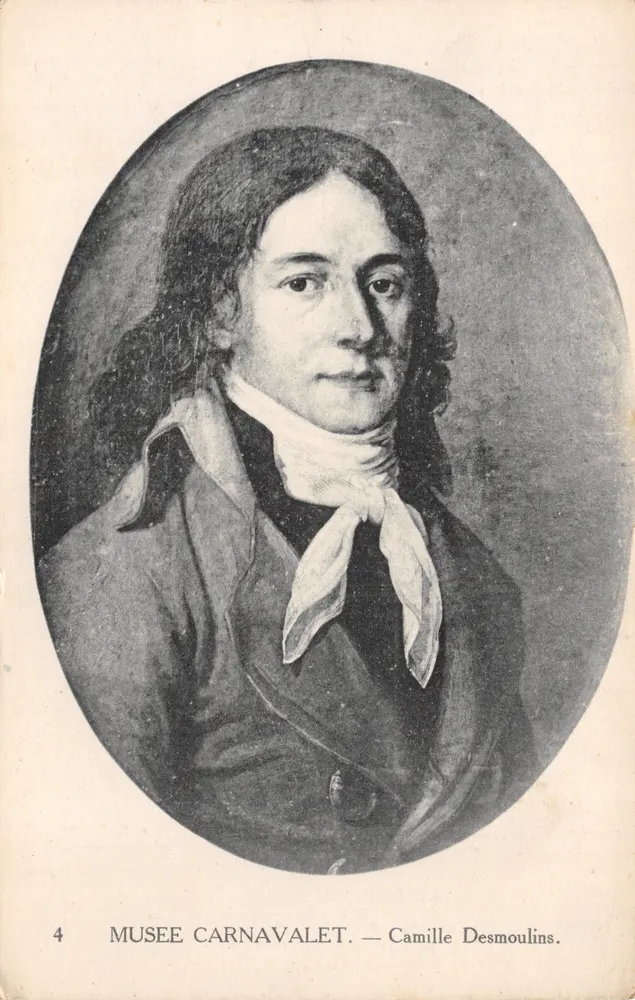Musee Carnavalet — Camille Desmoulins — éditeur A. Moutet - Recto